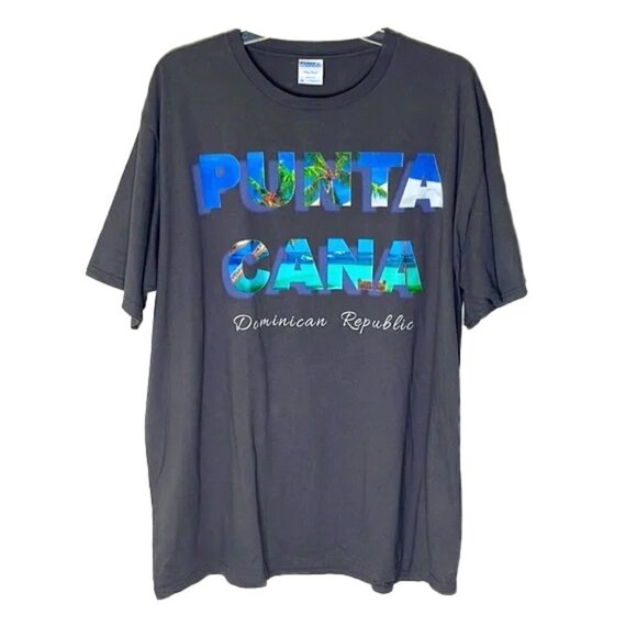 ❤️ PORT & COMPANY Punta Cana Tshirt Size XL - Picture 1 of 4